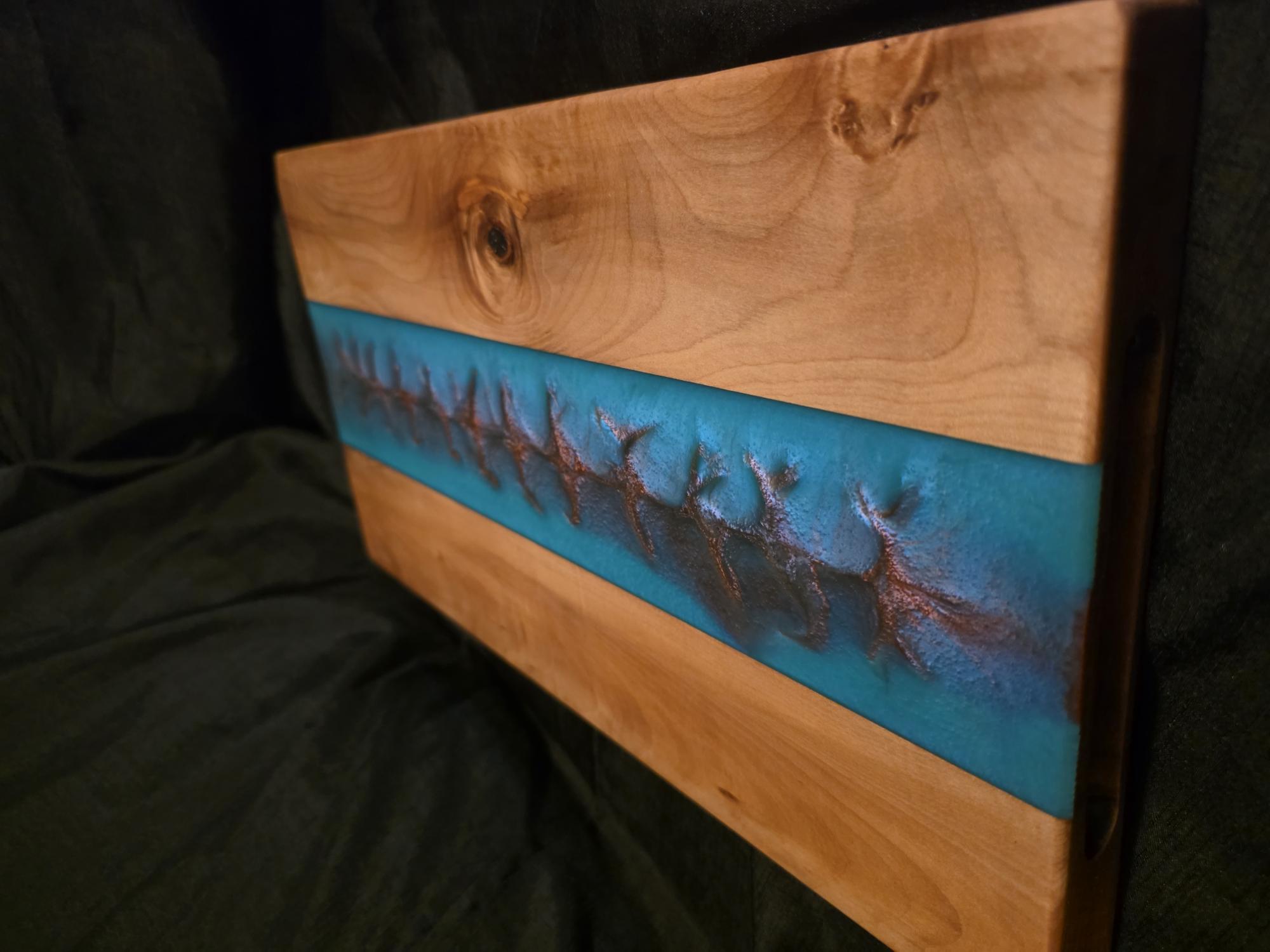 Resin platter