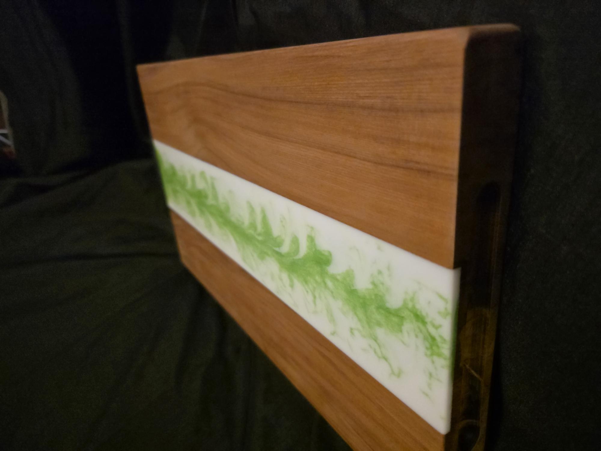 Resin platter