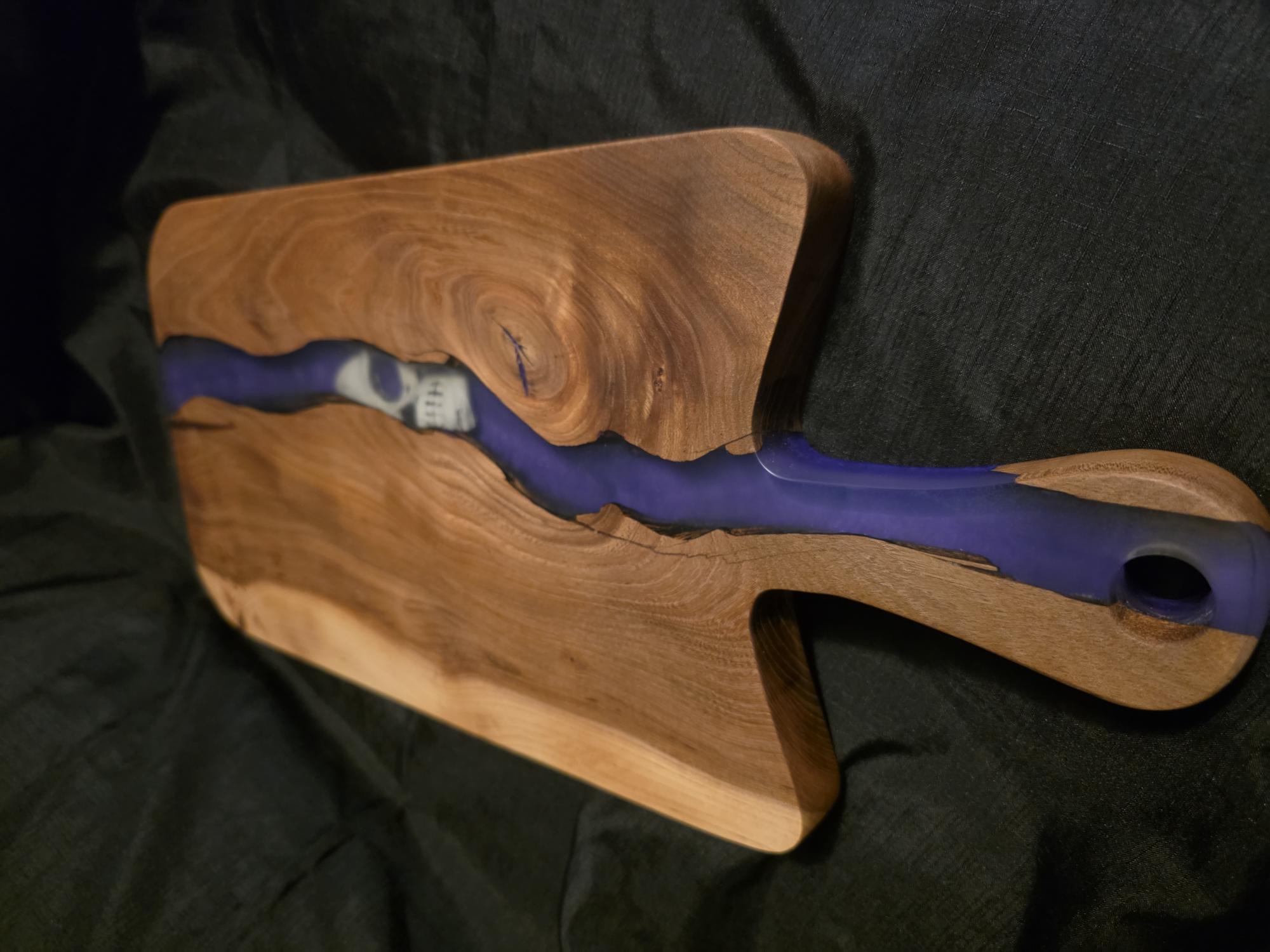 Resin platter