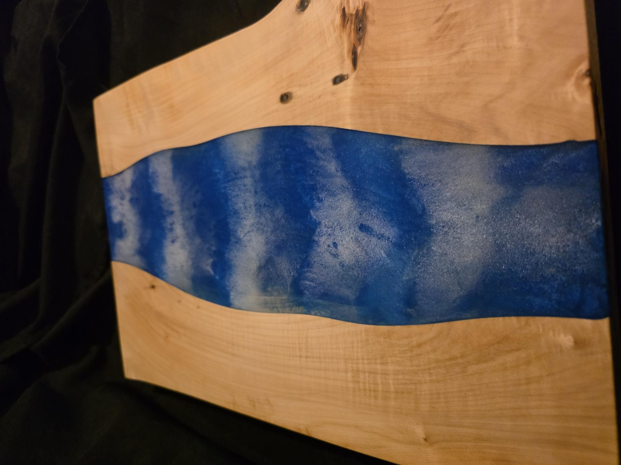 Resin platter