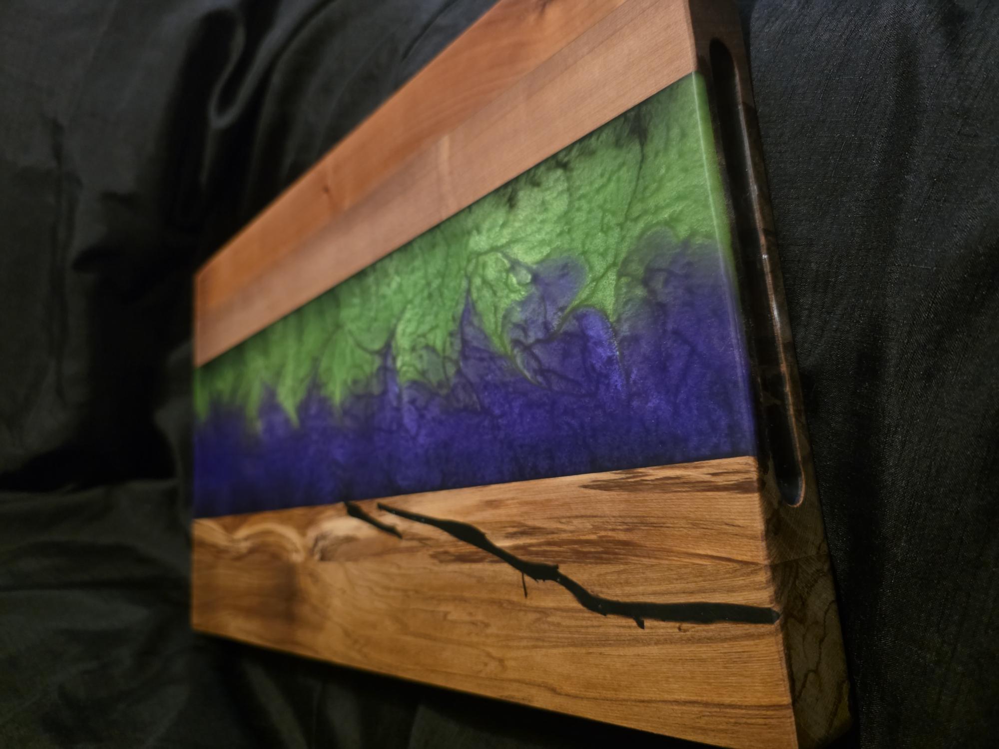 Resin platter